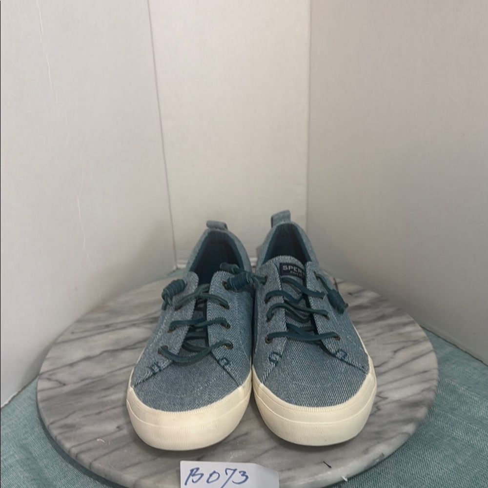 Sperry Blue Canvas Sneakers